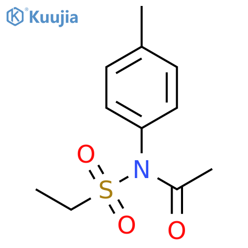 Acetamide,N-ethyl-N-[(4-methylphenyl)sulfonyl]- structure