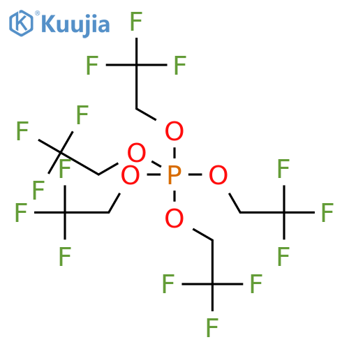 pentakis(2,2,2-trifluoroethoxy)-lambda~5~-phosphane structure
