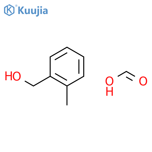 Benzenemethanol, 2-methyl-, formate structure