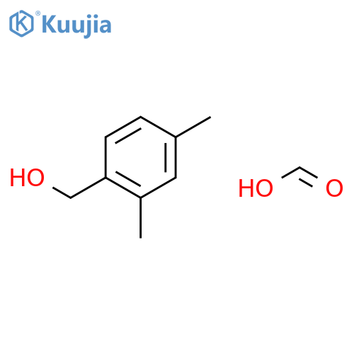 Benzenemethanol, 2,4-dimethyl-, formate structure