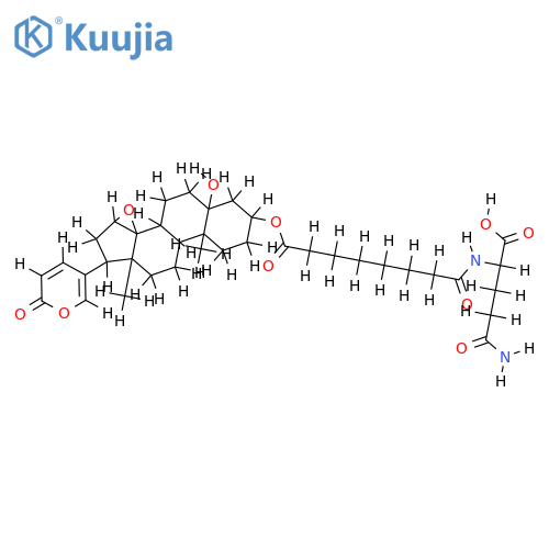 marinobufagin 3-suberoyl-L-glutamine ester structure