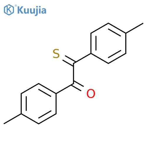 Ethanone, bis(4-methylphenyl)thioxo- structure