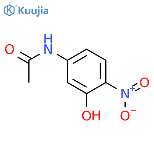 Acetamide, N-(3-hydroxy-4-nitrophenyl)- structure