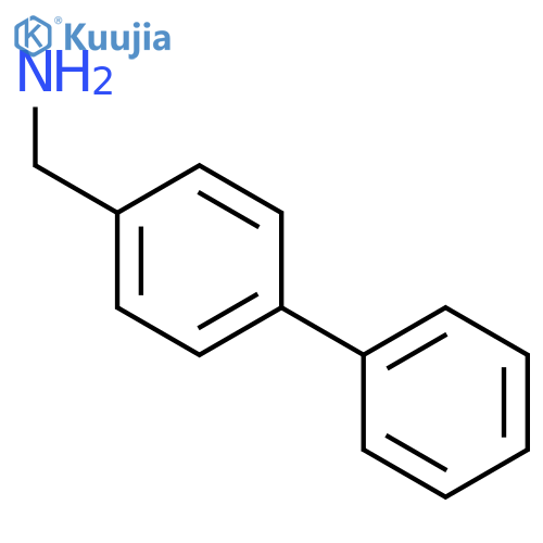 4-Phenylbenzylamine structure