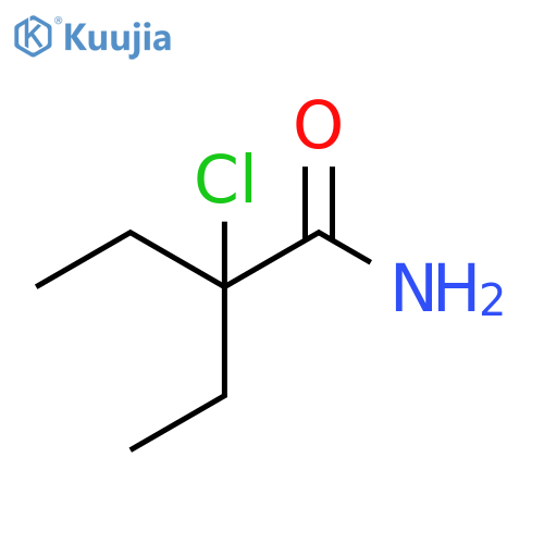Butanamide, 2-chloro-2-ethyl- structure