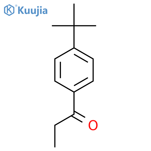 4'-tert-Butylpropiophenone structure