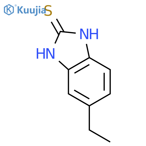 2H-Benzimidazole-2-thione,5-ethyl-1,3-dihydro- structure