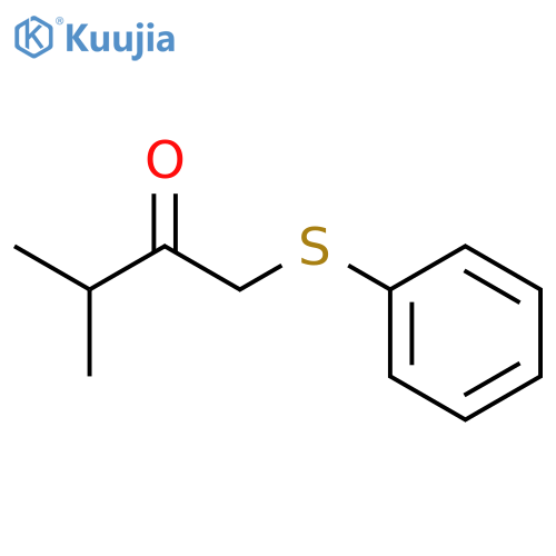 3-methyl-1-(phenylsulfanyl)butan-2-one structure
