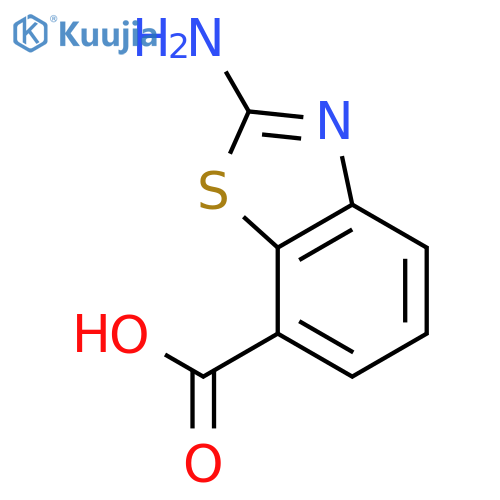 2-AminobenzoDthiazole-7-carboxylic Acid structure