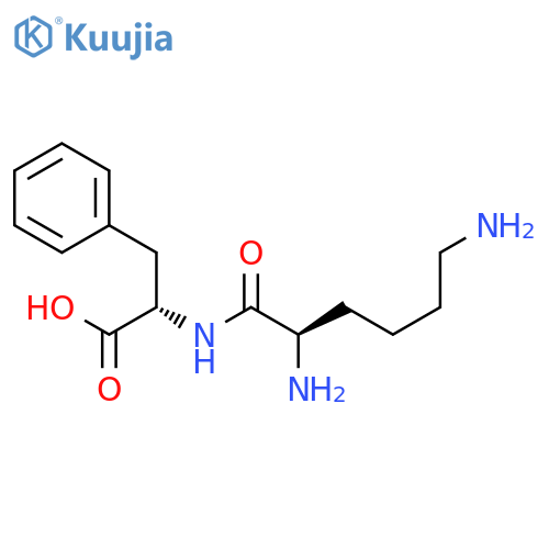 L-Phenylalanine, N-D-lysyl- structure