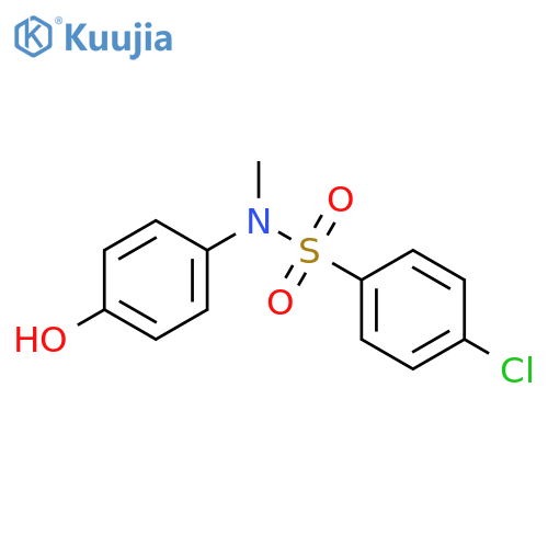 4-Chloro-N-(4-Hydroxyphenyl)-N-Methylbenzene-1-Sulfonamide structure
