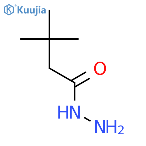 3,3-Dimethylbutanohydrazide structure