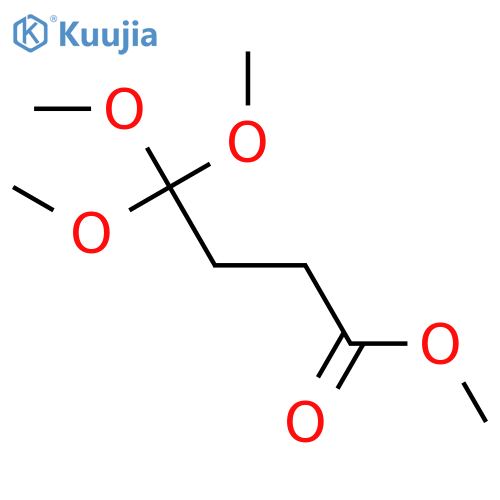 4,4,4-Trimethoxybutanoic Acid Methyl Ester structure