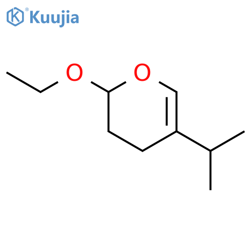 2H-Pyran, 2-ethoxy-3,4-dihydro-5-(1-methylethyl)- structure