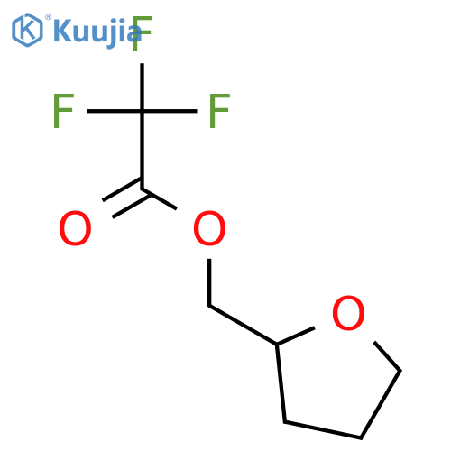 Acetic acid, trifluoro-, (tetrahydro-2-furanyl)methyl ester structure