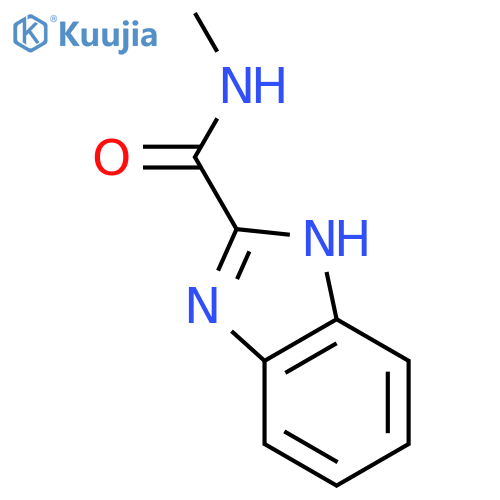 1H-Benzimidazole-2-carboxamide, N-methyl- structure