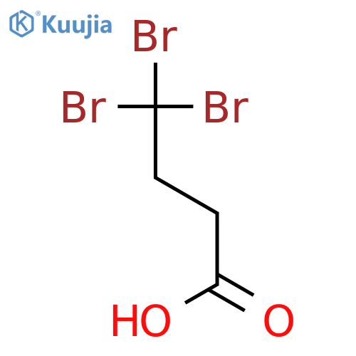 4,4,4-Tribromobutanoic acid structure