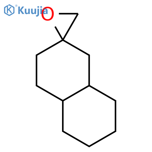 Spiro[naphthalene-2(1H),2'-oxirane],octahydro- structure