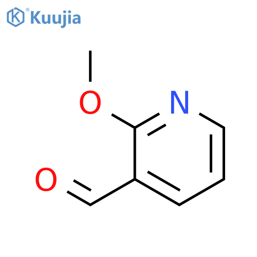 2-Methoxypyridine-3-carbaldehyde structure