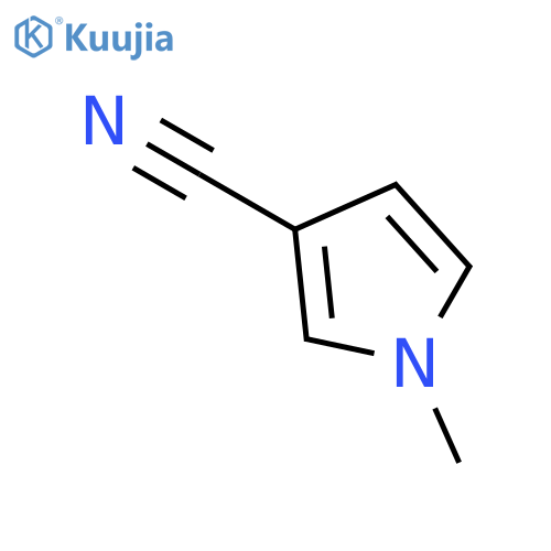 1-methyl-1H-Pyrrole-3-carbonitrile structure