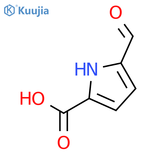 5-Formyl-1H-pyrrole-2-carboxylic acid structure