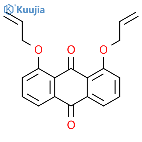 1,8-bis(prop-2-en-1-yloxy)anthracene-9,10-dione structure