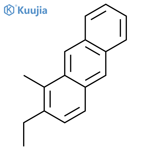 ANTHRACENE, ETHYLMETHYL- structure