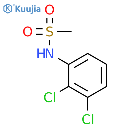 N-(2,3-dichlorophenyl)methanesulfonamide structure