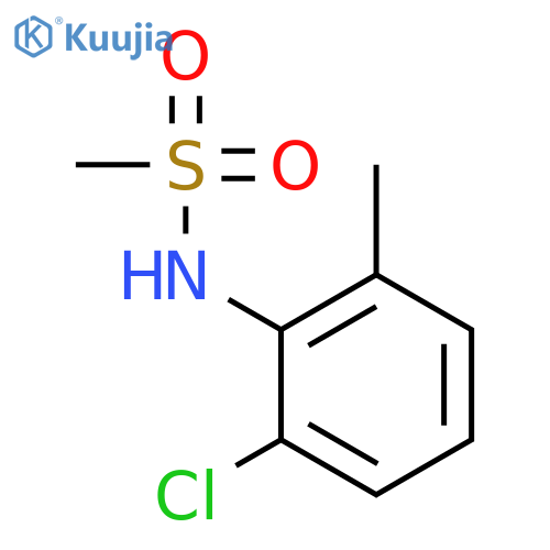 METHANESULFONAMIDE, N-(2-CHLORO-6-METHYLPHENYL)- structure