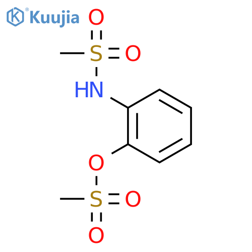 Methanesulfonamide,N-[2-[(methylsulfonyl)oxy]phenyl]- structure