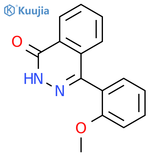 1(2H)-PHTHALAZINONE, 4-(2-METHOXYPHENYL)- structure