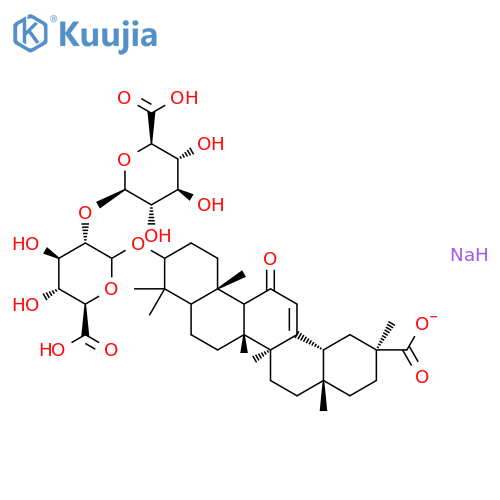 DISODIUM GLYCYRRHIZATE structure