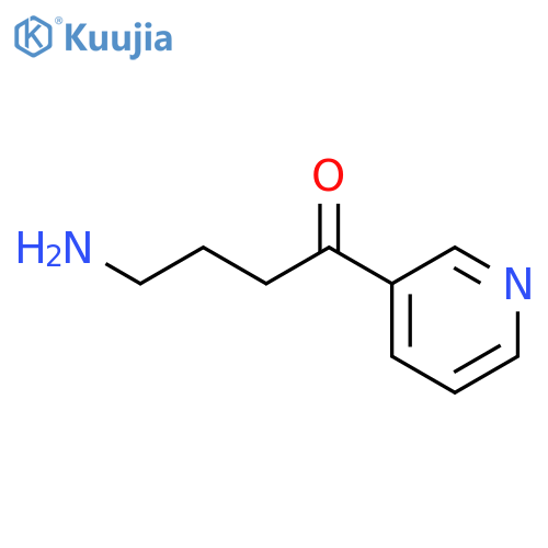 4-amino-1-pyridin-3-ylbutan-1-one structure