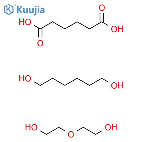 Hexanedioic acid, polymer with 1,6-hexanediol and 2,2'-oxybis(ethanol) structure