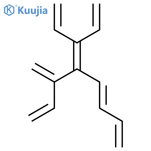 1,3,5,7-OCTATETRAENE, 3-ETHENYL-4-(1-METHYLENE-2-PROPENYL)- structure