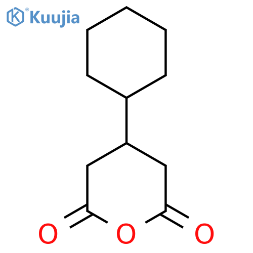 4-cyclohexyloxane-2,6-dione structure