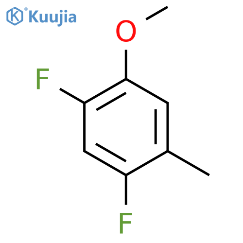 2,4-Difluoro-5-methylanisole structure