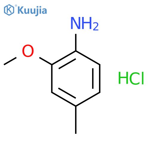 2-Methoxy-4-methylaniline Hydrochloride structure