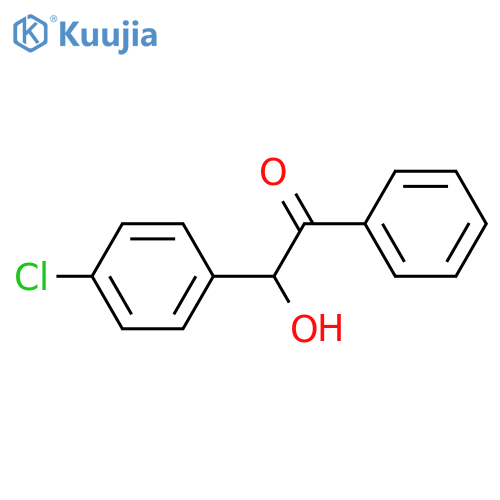 Ethanone, 2-(4-chlorophenyl)-2-hydroxy-1-phenyl- structure