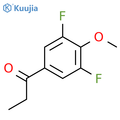 3',5'-Difluoro-4'-methoxypropiophenone structure