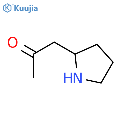 1-(pyrrolidin-2-yl)propan-2-one structure