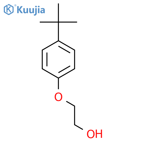ethanol, 2-[4-(1,1-dimethylethyl)phenoxy]- structure