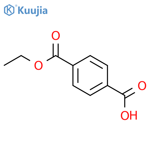 4-(Ethoxycarbonyl)benzoic acid structure