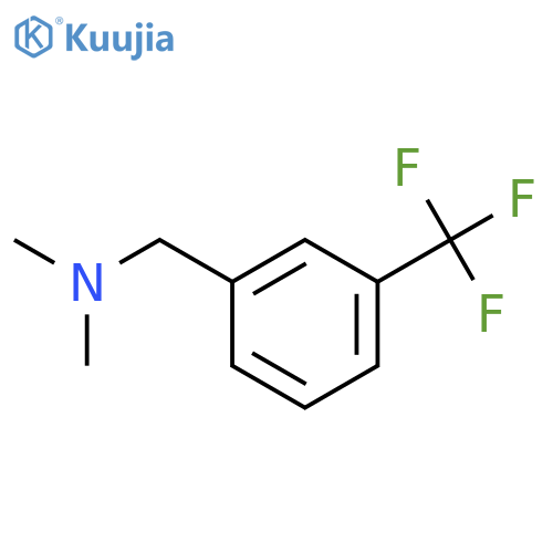 Benzenemethanamine, N,N-dimethyl-3-(trifluoromethyl)- structure