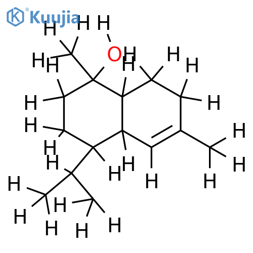 (+)-T-cadinol structure