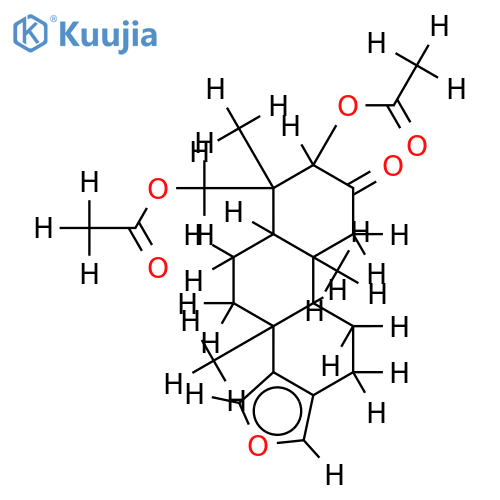 3beta,19-Diacetoxyspongia-13(16),14-dien-2-on structure