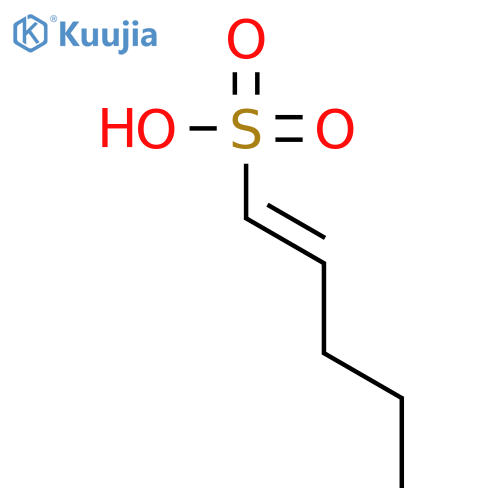1-Pentene-1-sulfonicacid structure
