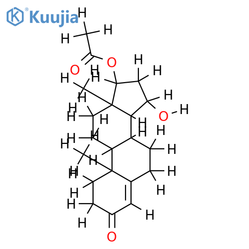 17-Ac-15,17-Dihydroxyandrost-4-en-3-one structure