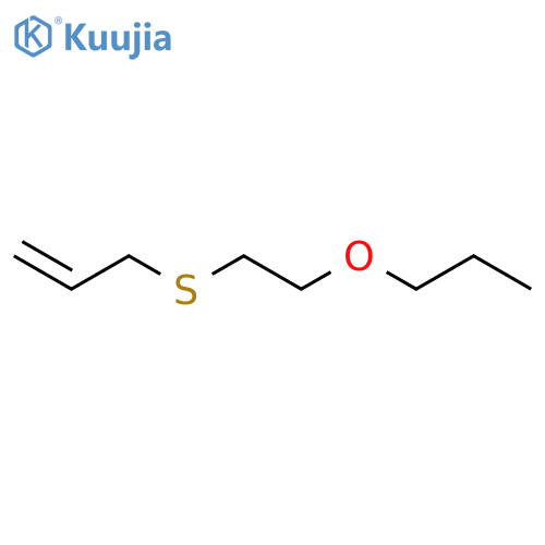 1-PROPENE, 3-[(2-PROPOXYETHYL)THIO]- structure
