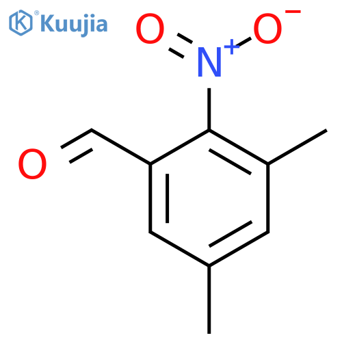 3,5-Dimethyl-2-nitrobenzaldehyde structure
